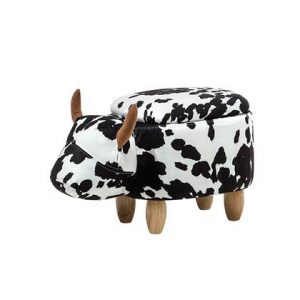 Hocker Beliani Grijs