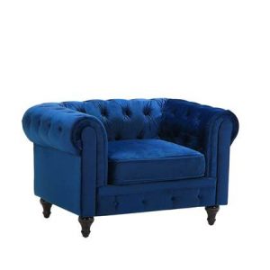 Fauteuil Beliani Blauw