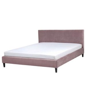 Tweepersoonsbed Beliani Beige