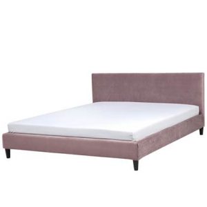 Tweepersoonsbed Beliani Beige