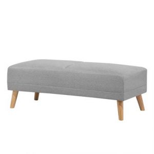 Hocker Beliani Grijs