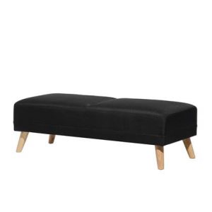 Hocker Beliani Zwart