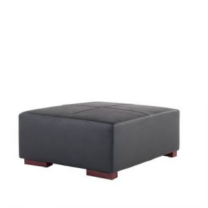 Hocker Beliani Zwart