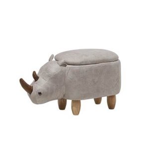 Hocker Beliani Grijs