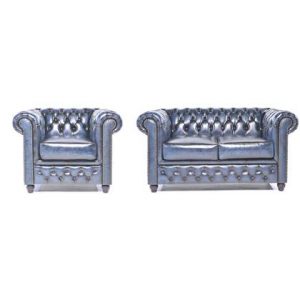 Bankstel The Chesterfield Brand Blauw