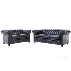 Bankstel The Chesterfield Brand Zwart