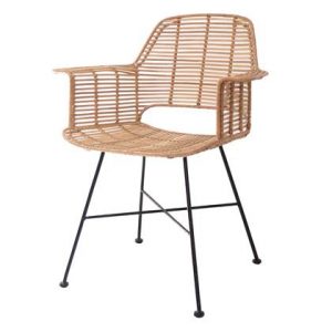 Eetkamerstoel HKliving Bruin
