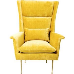 Fauteuil Kare Design Geel