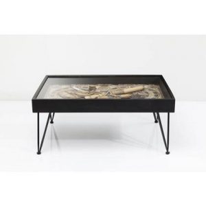 Salontafel Kare Design Zwart