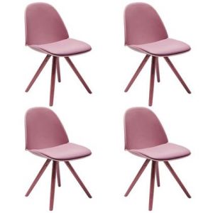Eetkamerstoel Kare Design Roze