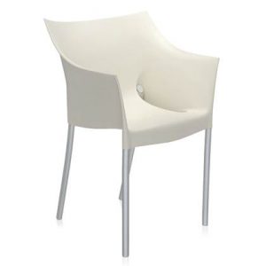 Eetkamerstoel Kartell Wit