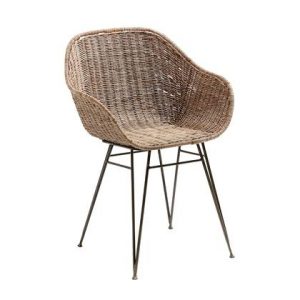 Eetkamerstoel Kave Home Bruin
