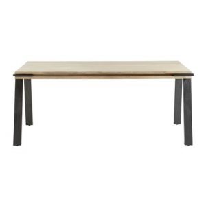 Eettafel Kave Home Bruin