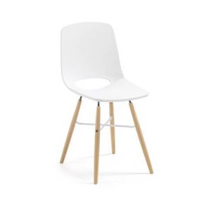 Eetkamerstoel Kave Home Grijs