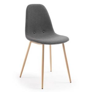 Eetkamerstoel Kave Home Grijs
