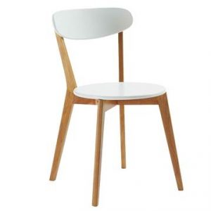 Eetkamerstoel Kave Home Wit