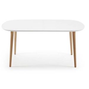 Eettafel Kave Home Wit