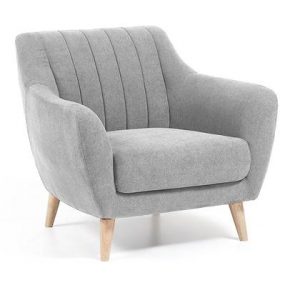 Fauteuil Kave Home Grijs