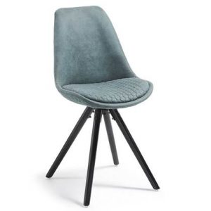 Eetkamerstoel Kave Home Blauw