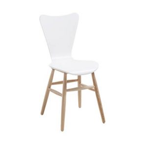 Eetkamerstoel Kave Home Wit