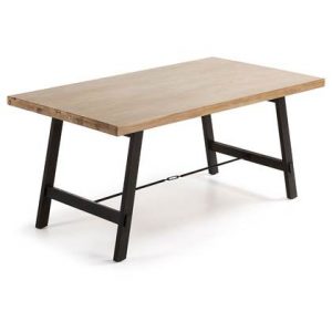 Eettafel Kave Home Bruin