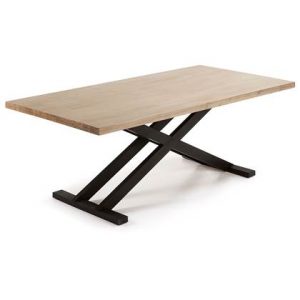 Eettafel Kave Home Bruin