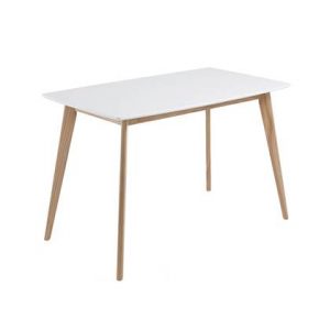 Eettafel Kave Home Wit