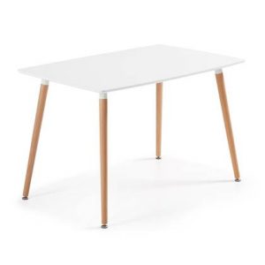 Eettafel Kave Home Wit