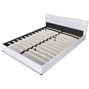 Bedframe vidaXL Wit