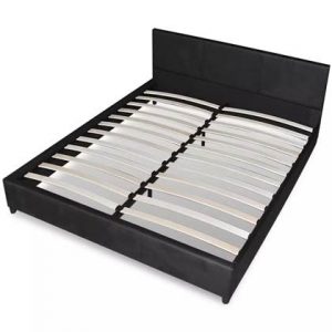 Bedframe vidaXL Zwart