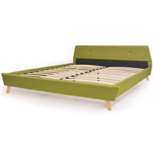 Tweepersoonsbed vidaXL Groen