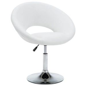 Eetkamerstoel vidaXL Wit