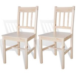 Eetkamerstoel vidaXL Beige
