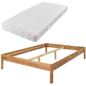 Tweepersoonsbed vidaXL Bruin