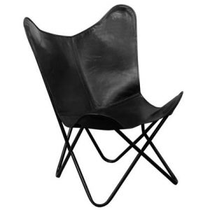 Fauteuil vidaXL Zwart