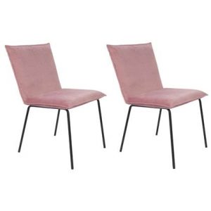 Eetkamerstoel 24Designs Roze