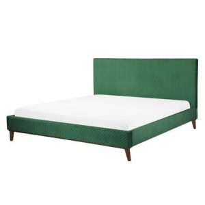 Tweepersoonsbed Beliani Groen