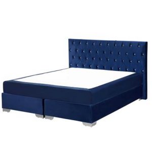 Boxspring Beliani Blauw