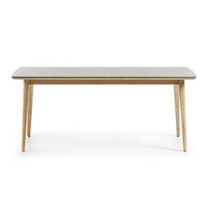 Eettafel Kave Home Grijs