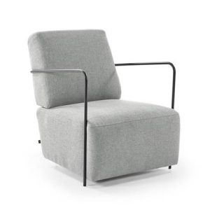 Fauteuil Kave Home Grijs