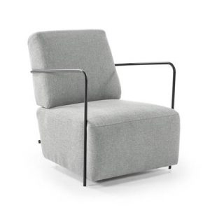 Fauteuil Kave Home Grijs