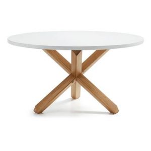 Eettafel Kave Home Wit