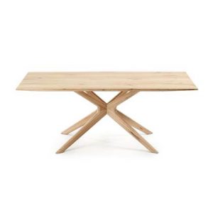 Eettafel Kave Home Bruin