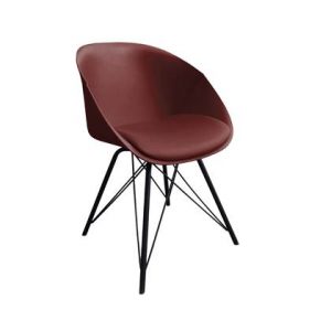 Eetkamerstoel Kick Collection Rood