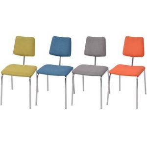 Eetkamerstoel vidaXL Multicolor