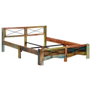 Bedframe vidaXL Multicolor