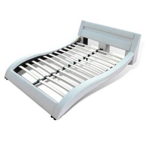 Bedframe vidaXL Wit