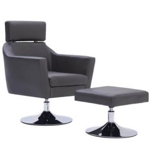 Fauteuil vidaXL Grijs