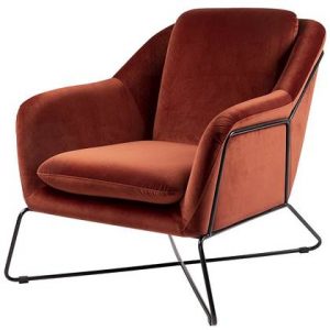 Fauteuil 24Designs Rood