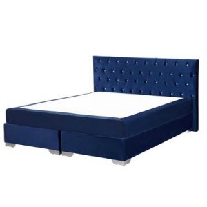 Boxspring Beliani Blauw